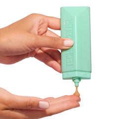 Bondi Sands Technocolor Face Serum being applied on clean skin for even color.