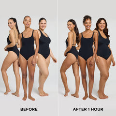 Bondi Sands Ultra Express Self Tanning Foam pump demonstrates easy application for even coverage