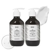 BondiBoost HG shampoo bottle focusing on fuller-looking hair potential.