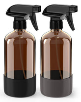 Bontip amber glass spray bottle 16oz with UV protection.
