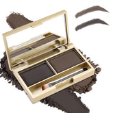 Boobeen Eyebrow Powder Kit built-in mirror for on-the-go grooming and precise application.