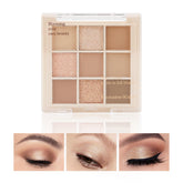 Boobeen Nude palette compact shows neutral shades for versatile day to night eye looks.