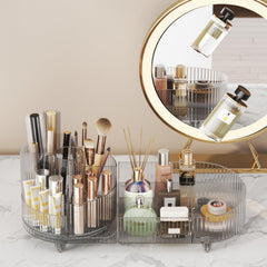 Booklov sturdy rotation base keeps cosmetics stable from any angle during use.
