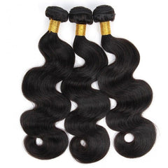 Boopwine body wave bundles weft detail showing strength