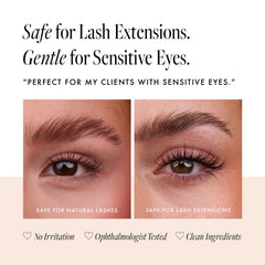 Borboleta Lash Serum clinical results visual hints at stronger lashes after use