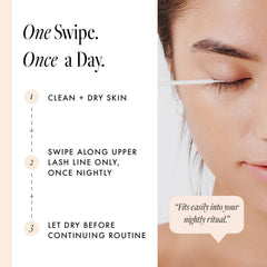 Borboleta Lash Serum ingredients focus on pumpkin seed and Swiss apple for nourishment