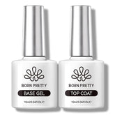 Born Pretty Base Top Coat Set unboxing shows packaging for at-home manicures.