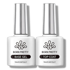 Born Pretty Base Top Coat Set unboxing shows packaging for at-home manicures.