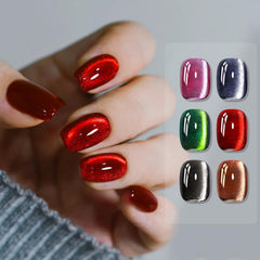 Born Pretty cat magnetic eye nail polish black delivers bold contrast with subtle shimmer