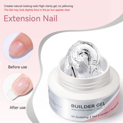 Born Pretty Nail Buffer preps surface for smooth gel application.