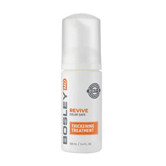 BosleyMD Revive bottle foam-application shows easy alcohol-free application for instant root volume.