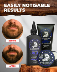 Bossman Essentials Stagecoach gift set packaging signals premium grooming.