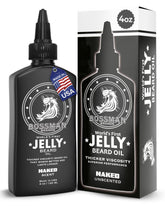 Bossman Jelly Beard Oil bottle 4oz ready for daily beard nourishment.