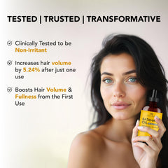 Botanic Hearth oil being poured offering smooth, fast absorption benefit