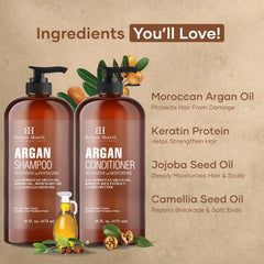 Botanic Hearth ingredients argan oil closeup emphasizing nourishing antioxidants and fatty acids