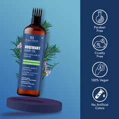 Botanic Hearth rosemary oil applicator enabling precise root treatments.