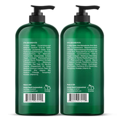 Botanic Hearth Tea Tree Conditioner bottle delivers hydrating scalp-friendly care.