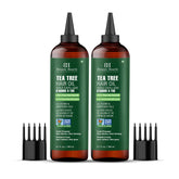 Botanic Hearth Tea Tree Oil bottle ready for scalp soothing care.