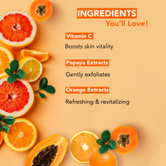 Creamy foamy texture from Botanic Hearth Vitamin C face wash in action.