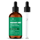 Botanic Hearth Weightless Mint Rosemary Oil bottle – lightweight hydration for all-day hair refresh