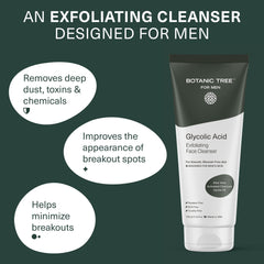 Botanic Tree Face Wash foam lather demonstrates gentle exfoliation and a clean feel