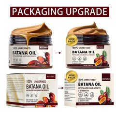 Botanix Batana Oil pours smoothly, signaling a lightweight conditioning experience.