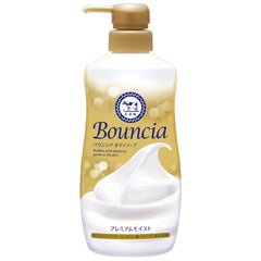 BOUNCIA Premium Moist bottle with pump for easy daily hydration.