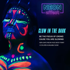 Bowitzki body sponges blend neon colors smoothly on skin.