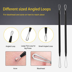 Boxoyx ten-piece blackhead remover set with varied tips for versatile extraction