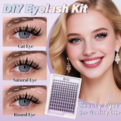 B&Qaugen Fairy Lash Clusters Kit DIY tools included