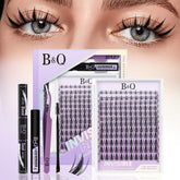 B&Qaugen Fairy Lash Clusters Kit packaging for at-home use
