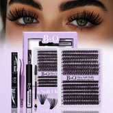 B&Qaugen fluffy lash clusters kit ultrasoft clusters for versatile looks.