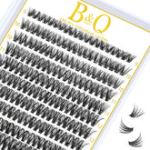 B&Qaugen lash clusters tray 280pcs for at-home lash application.