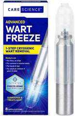 Care Science Wart Remover Freeze bottle ready for at-home wart treatment.