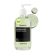 Brandefy Superfood Face Wash bottle closeup, great for daily cleansing across all skin types.