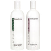 Brandywine Non Static Shampoo bottle front cleanses wig fibers with gentle, residue-free care.