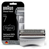 Braun Series 7 70S replacement head closeup for near-new shave performance