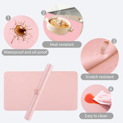 BRAVIKERLY Nail Table Pad anti-slip keeps tools in place during work.