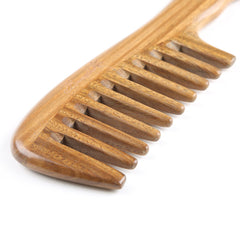 Breezelike sandalwood hair comb in gift box ready for gifting and daily self care