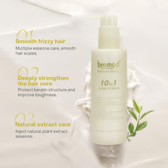 Bremod Performance 10in1 Hair Serum deep hydration delivers softness and shine.