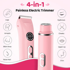 BrFoYu LED-light helps you see fine hairs for accurate shaping in dim bathrooms.