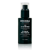 Brickell Men's 6 in 1 gel moisturizer bottle close-up emphasizing hydrating benefits for daily skin care.