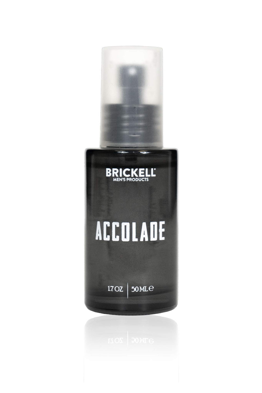 Brickell Men's Accolade bergamot-cedarwood-sandalwood image showcases a sophisticated scent profile for daily confidence.