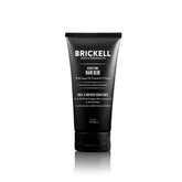 Brickell Men's Hair Glue bottle shows all-day hold for sculpted style.