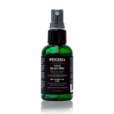 Brickell Texturizing Sea Salt Spray bottle closeup demonstrates natural volume boost for hair.