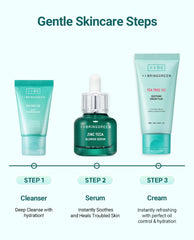 BRING GREEN Tea Tree Deep Cleansing Foam pump delivers thorough pore cleansing