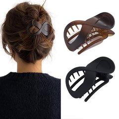 Brinie French Concord clip in black and amber showing two-tone style and pack2