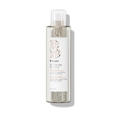 Briogeo Be Gentle Be Kind shampoo bottle highlights fragrance-free formula for sensitive scalps.