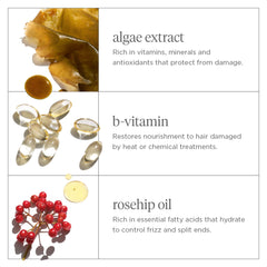 Briogeo Don't Despair, Repair Mask deep-conditioning action on hair.