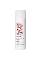 Briogeo Don't Despair Repair shampoo bottle shows hydrating formula for dry hair